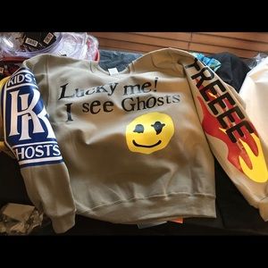 Lucky me i See Ghosts kids See Ghosts Sweatshirt